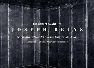 Joseph Beuys, Se cuenta detrás del hueso - Espacio de dolor