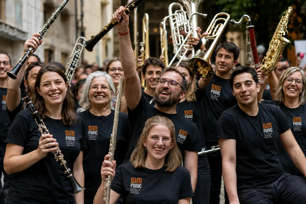 Simultaneous Parade SIMFONIC 2026 Festival: free simultaneous concerts in Barcelona